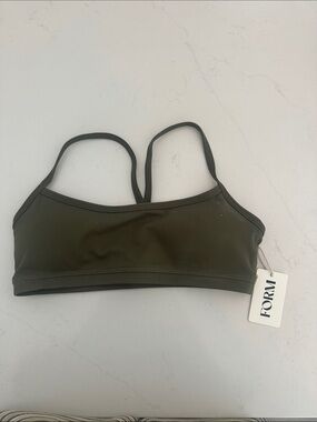 Olive Green FORM Sportsbra